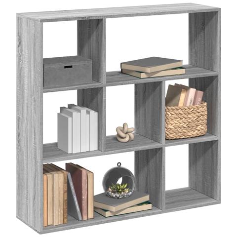 Libreria Divisorio Grigio Sonoma 102x29x103,5 Cm In Truciolato - Foto 1