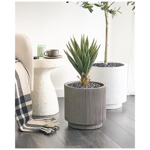 Vaso Per Piante Daria 30 Cm Tortora - Foto 1