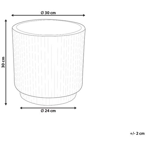Vaso Per Piante Daria 30 Cm Tortora - Foto 6
