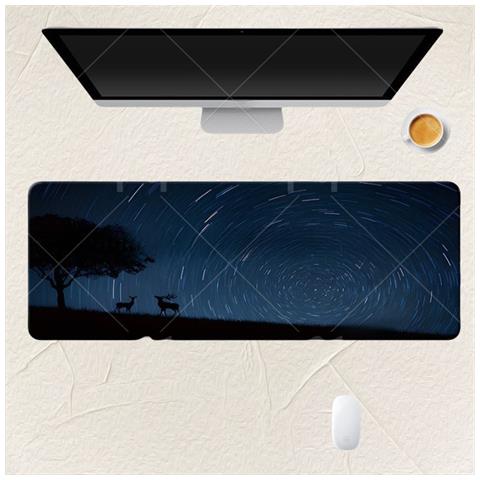 Tappetino Per Mouse In Gomma Con Paesaggio Astratto Antiscivolo M Modello 4 - Foto 5