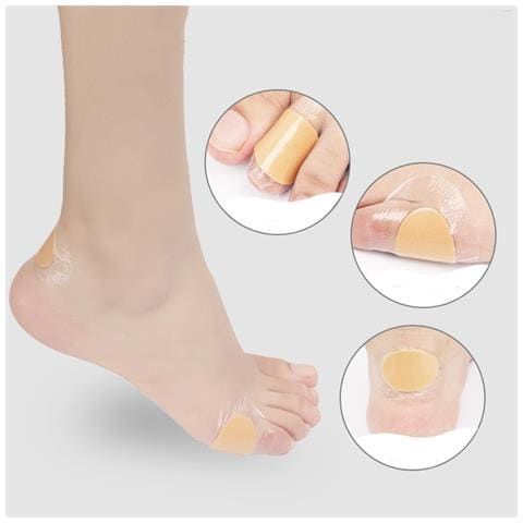 Solette Invisibili Per Tallone, Cuscinetto Per Tallone, Anti-attrito (20 Pezzi) - Foto 4