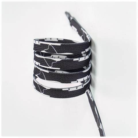 Lacci Per Scarpe Con Orecchie Bianche E Nere  L - Foto 3