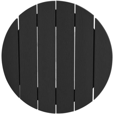Tavolo Bar Nero 55x55x107 cm HDPE - Foto 7