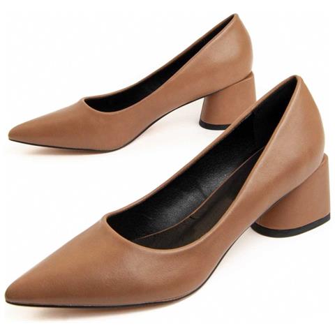 Montevita Scarpa Con Tacco Tinna Beige . - Foto 1