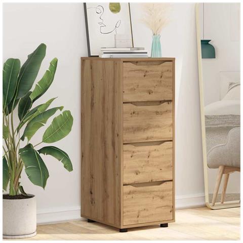 Armadio Rovere artigianale 40 x 48 x 105 cm Legno multistrato - Foto 2