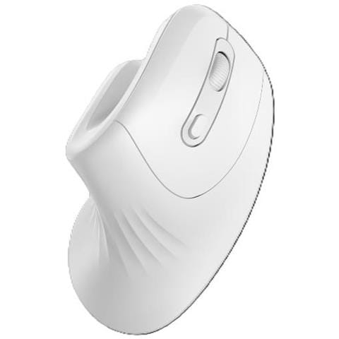 Vertical Wireless Mouse White - Foto 1