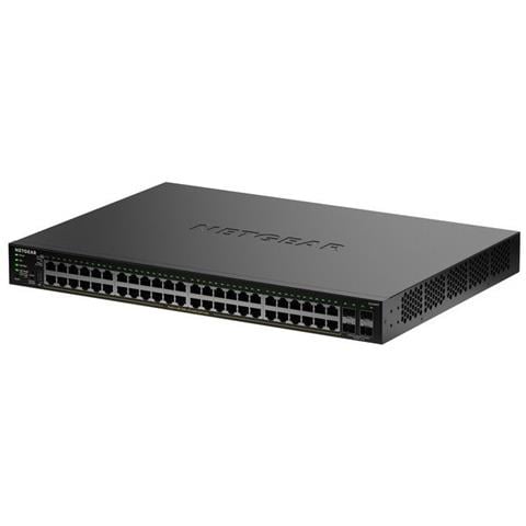 GS348TPv2 Gestito L2/L3 Gigabit Ethernet (10/100/1000) Supporto Power over Ethernet (PoE) 1U Nero - Foto 1