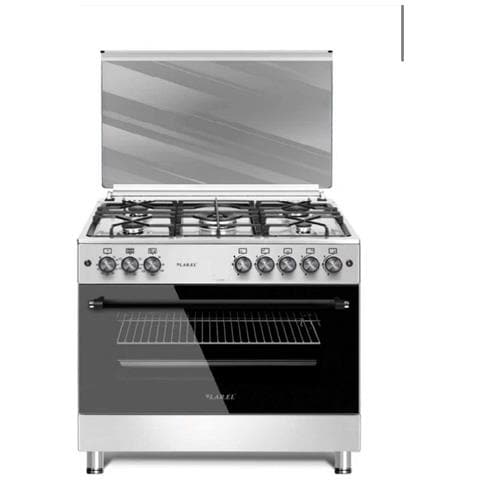 Cucina 5 Fuochi a Gas Tutto Forno a gas 90x60cm Inox L90GX - Foto 1