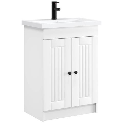 Set di mobili per il bagno Bianco 78,5 x 37,5 x 81 cm - Foto 1