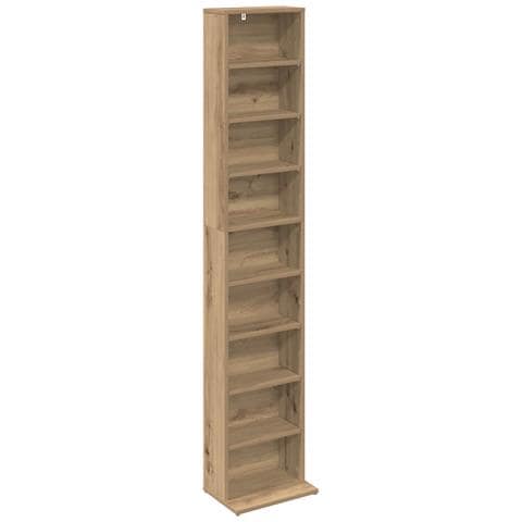 Mobile per CD Rovere Artigianale 33 x 23,5 x 175 cm - Foto 1