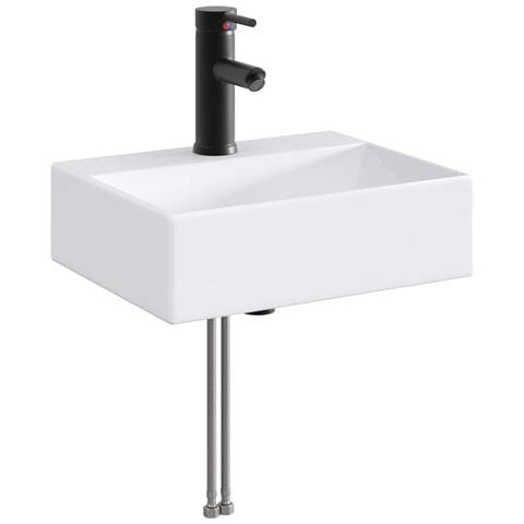 Set di mobili per il bagno Rovere Nero Legno ingegnerizzato - Foto 10