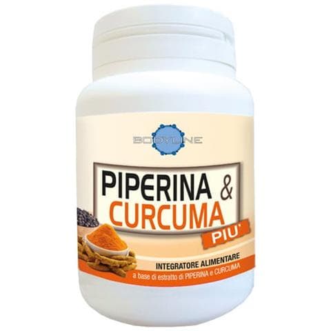 Piperina & Curcuma Piu' 60 Capsule - Foto 1