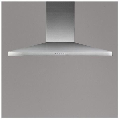 Cappa Mizar Parete da 90cm Acciaio 800 m3 / h - Foto 6
