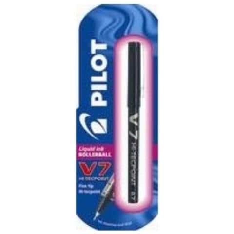 Penna a sfera Pilot 11710 - 0,70 mm Dimensione Punta Penna - Conical Stile Punta Penna - Nero inchiostro - Nero Corpo - 12 / Pacco - Foto 1