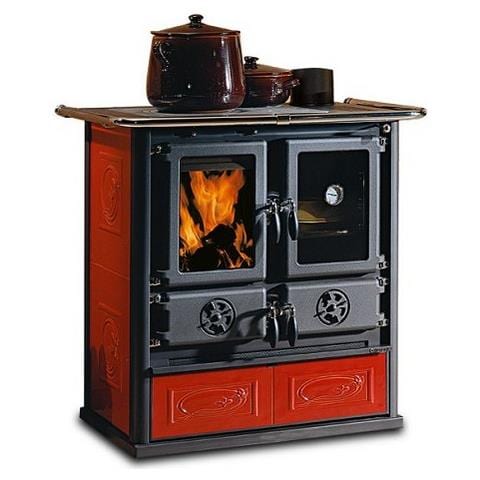 Cucina a Legna Rosetta Potenza Termica Nominale 7,2 kW Colore Liberty Bordeaux - Foto 6