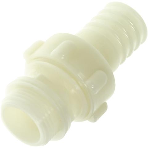 25 X 1” Raccordo In Tre Pezzi Dritto In Nylon Per Tubo Travaso Irrigazione - Foto 1