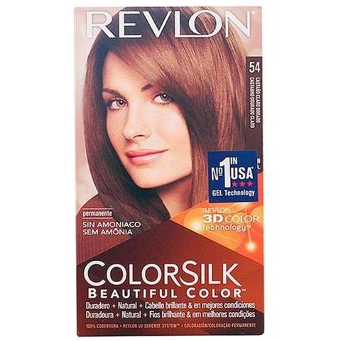 Tinta per capelli - Colorsilk Senza Ammoniaca 54 Light Golden Brown - Foto 2