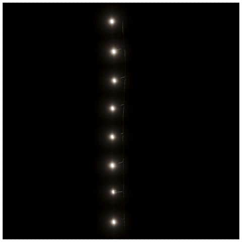 Stringa Luci 1000 Led Interno Esterno Ip44 100m Bianca Fredda - Foto 2