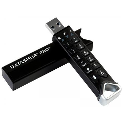 Datashur Pro2 Unitãƒâ Flash Usb 256 Gb Usb Tipo A 3.2 Gen 1 (3.1 Gen 1) Nero - Foto 2