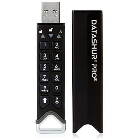 Datashur Pro2 Unitãƒâ Flash Usb 256 Gb Usb Tipo A 3.2 Gen 1 (3.1 Gen 1) Nero - Foto 1
