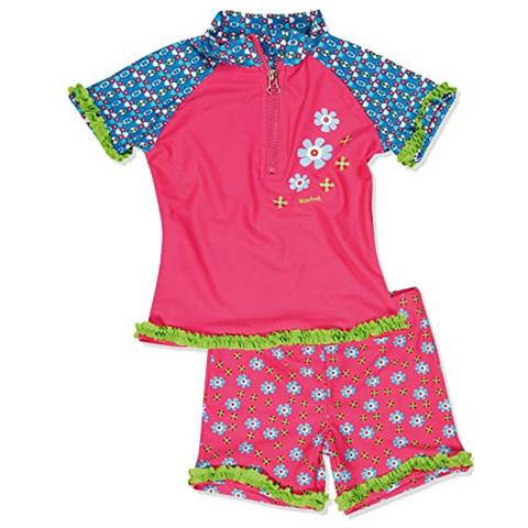 Uv-schutz Bade-set Blumen Pagliaccetti, Multicolore (original 900), 122 (taglia Produttore: 122/128) Bambina - Foto 1