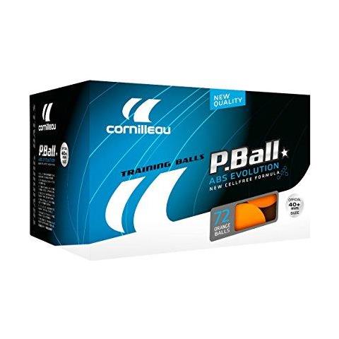 Ittf Plastica Abs Evolution 1 Stella Di Formazione Ping Pong Palline (confezione Da 72) Arancione - Foto 1