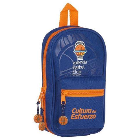 Astuccio Zaino Valencia Basket Azzurro Arancio - Foto 1