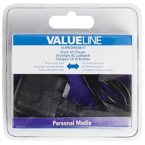 VLMB39892B10, Interno, MP3, MP4, Smartphone, Tablet, AC, Nero, iPod touch 4 iPod nano 6 iPhone 3GS iPhone 4 iPhone 4s iPad iPad 2 iPad 3, Contatto - Foto 1