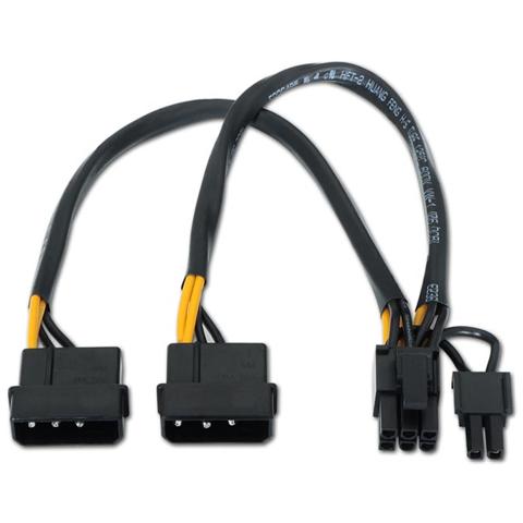 10.19.1201, Maschio / maschio, Omnigrid (2-pin) , 2 x Molex (3-pin) , Dritto, Dritto, Nero - Foto 2