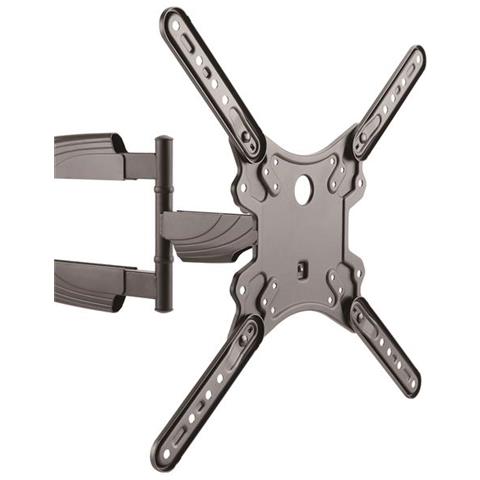 Supporto da Parete per Televisione a Schermo Piatto - Braccio Articoloato Multidirezionale VESA - Foto 4