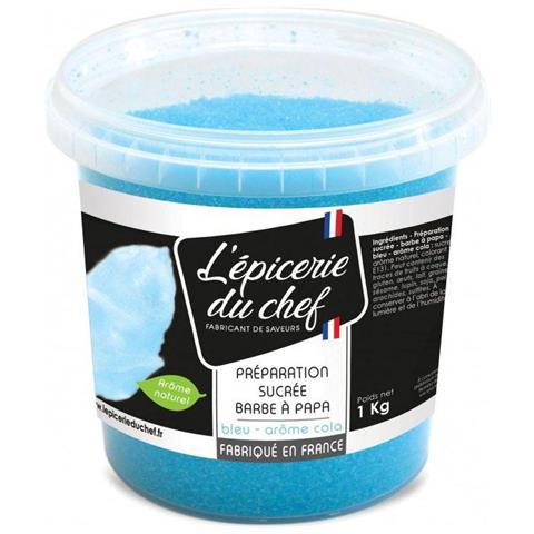 Preparazione Dolce Per Zucchero Filato 1 Kg - Blu - Foto 1