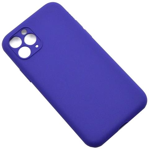 Custodia Tpu Silicone Lite Cover Soft-case Per Apple Iphone 11 Pro Indigo - Foto 1