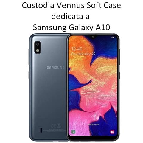 Custodia Tpu Silicone Lite Cover Soft-case Per Samsung Galaxy A10 A105 Navy - Foto 2