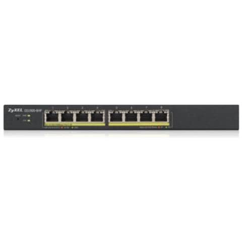 Switch GS1900-8HP V3 Poe Gestito L2 con 8 Porte Gigabit Ethernet (10/100/1000) Colore Nero - Foto 2