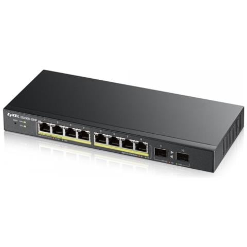 Switch GS1900-8HP V3 Poe Gestito L2 con 8 Porte Gigabit Ethernet (10/100/1000) Colore Nero - Foto 1