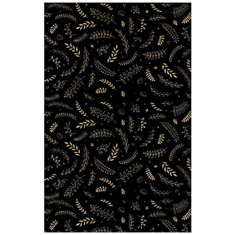 Tappeto Natalizio Per Interni 50 X 80 Cm - Nero - Foto 1