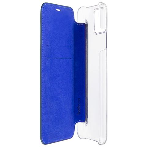 Custodia Per Iphone 11 Premium In Pelle Con Retro Cristal E Portacarte, Verde Scuro - Foto 2