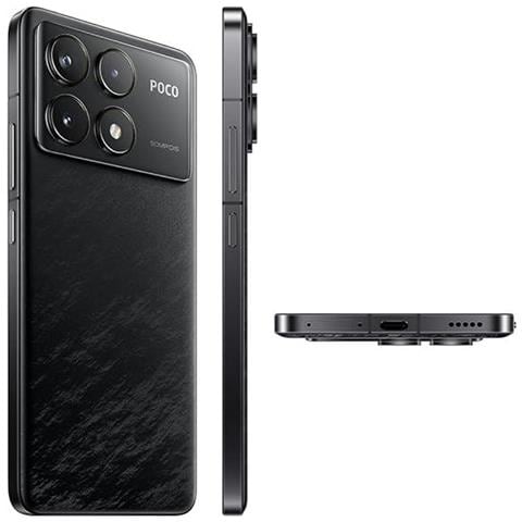 F6 Pro 5G 512GB 12G RAM Dual Sim Display 6.67" AMOLED Slot Nano SD Fotocamera 50 Mpx Android 14 Colore Black - Foto 4