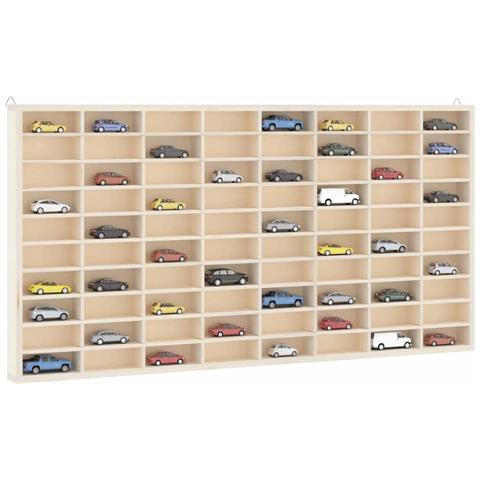 Mobili Con Vetrina Parete Con 80 Scomparti 80x4,5x40,5 Cm - Foto 2