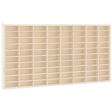 Mobili Con Vetrina Parete Con 80 Scomparti 80x4,5x40,5 Cm - Foto 1