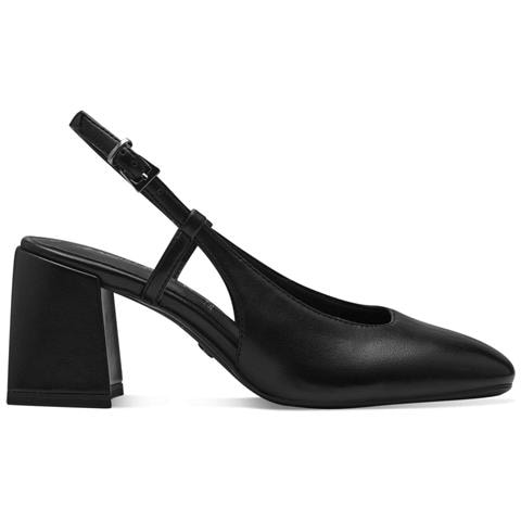 Black Elegant Part-open Sandals Sandali Sintetico E Tessile Scarpe Donna Nero Eu 39, 1-29621-42 001 - Foto 2