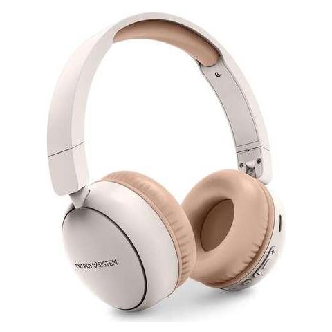 Cuffie Bluetooth Con Radio Fm - 100% Plastica Riciclata - Lettore Mp3 E Microsd - Colore Bianco - Foto 1