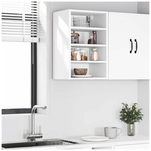 Mobile Pensile “Riga” Bianco 40x29,5x60 cm - Foto 2