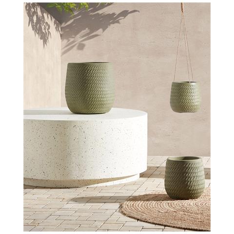 Vaso Per Piante Livadia 27 Cm Verde Oliva - Foto 1