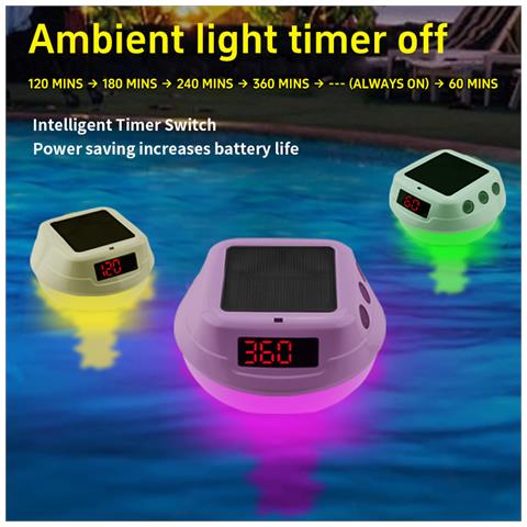 Termometro Galleggiante Per Piscina Con Display Led, Ts-pl01 - Foto 2