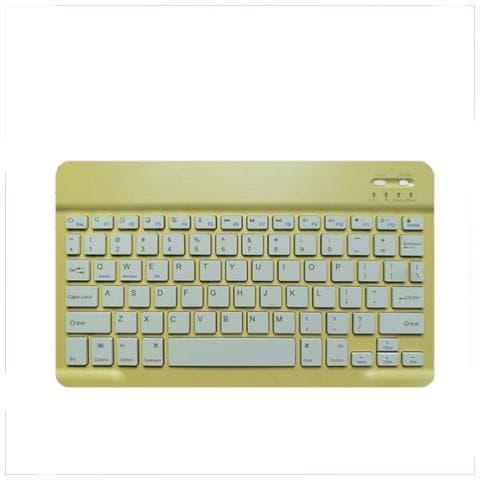 Tastiera Bluetooth Wireless - Ricaricabile Da 10 Pollici Yellow - Foto 1