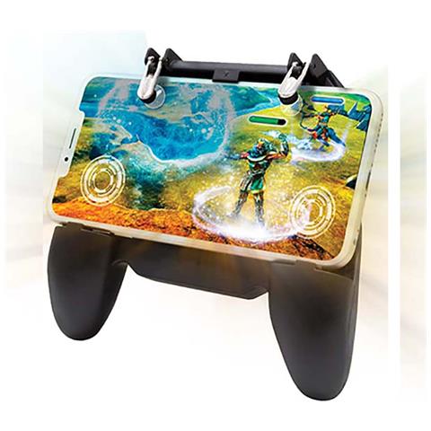 Controller Di Potenziamento Del Gioco Per Smartphone 4 In 1 Con Supporto E Ventola, Nero - Foto 3