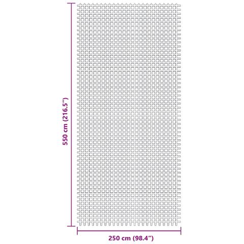 Tappeto da Tenda Blu 5,5x2,5 m - Foto 7