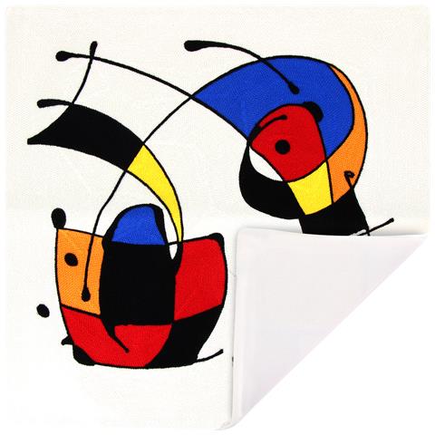 Set Di 2 Copricuscini Ricamati Art Celesta 45x45 Cm - Foto 5