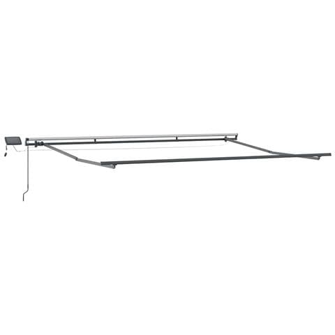 Tenda da Sole con Antracite 5 x 3 m Metallo - Foto 1